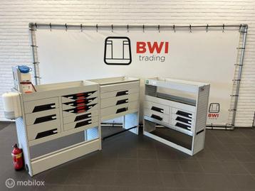 Flexmo set bedrijfswageninrichting L+R complete inrichting beschikbaar voor biedingen