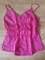 Prachtige felroze zomerblouse, maat M. Essentials, Maat 38/40 (M), Ophalen of Verzenden, Zo goed als nieuw, Roze