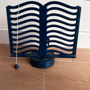 Vintage Victor England Muziekstandaard - Blauw beschikbaar voor biedingen