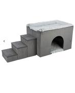 Trixie Schuilplaats Harvey Met Trap Grijs  - 119x47x50 cm, Ophalen of Verzenden, Zo goed als nieuw