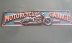 Motorcycle Garage Decoratiebord, Ophalen of Verzenden, Nieuw