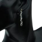 14 karaats gouden unieke dames design oorbellen met parels, Sieraden, Tassen en Uiterlijk, Oorbellen, Goud, Goud, Met edelsteen