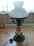 Tafellamp, Ophalen, Gebruikt, Glas, 50 tot 75 cm