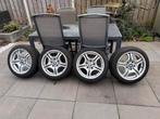 Bmw style 68 velgen orgineel met banden winterset 5x120, Ophalen, Gebruikt, Banden en Velgen, 17 inch
