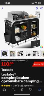 Tectake Campingkeuken Opvouwbaar ZGAN, Ophalen of Verzenden, Zo goed als nieuw