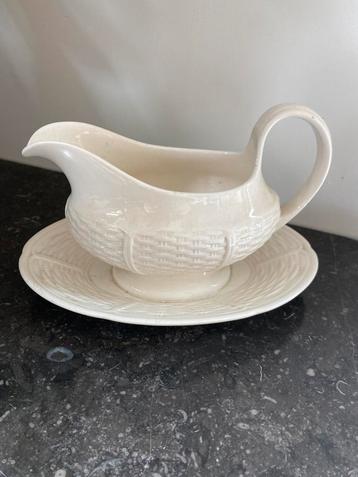 Wedgwood Willow Wave mooie crème sauskom beschikbaar voor biedingen