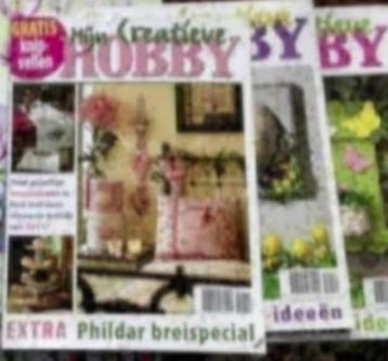 Mijn creatieve hobby (3 tijdschriften) hobbytijdschrift beschikbaar voor biedingen