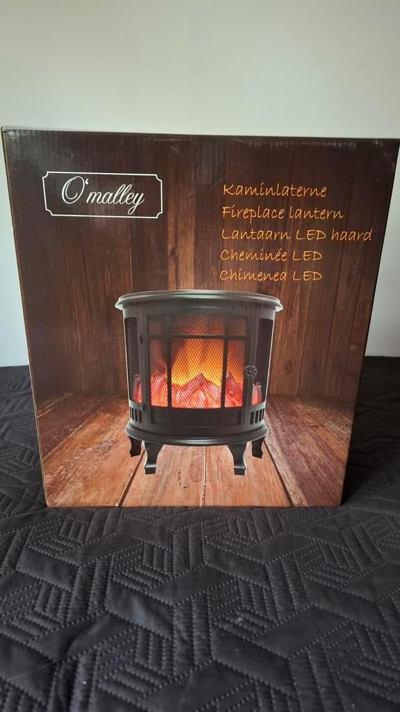 Sfeervolle LED Sfeerhaard - O'Malley, Huis en Inrichting, Kachels, Nieuw, Vrijstaand, Overige soorten, Elektrisch, Ophalen