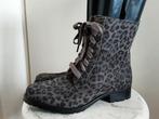 DWRS laarsjes maat 37 zwart / grijs, DWRS, Lage of Enkellaarzen, Ophalen of Verzenden, Zo goed als nieuw