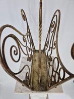 Smeedijzeren lectuurmand / krantenmand – vintage, Gebruikt, Onbekend, Ophalen of Verzenden, Onbekend