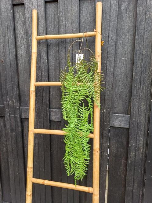 Prachtige kunst hangplant nieuw, Huis en Inrichting, Woonaccessoires | Kunstplanten en Kunstbloemen, Zo goed als nieuw, Ophalen of Verzenden