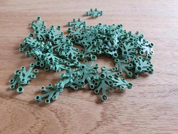 Partij N805=50x Nieuwe sand green Lego bladeren klein beschikbaar voor biedingen