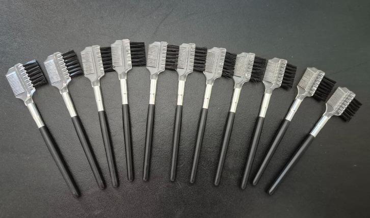 Diverse kwasten en poederdons partij, Sieraden, Tassen en Uiterlijk, Uiterlijk | Cosmetica en Make-up, Nieuw, Toebehoren, Gehele gezicht