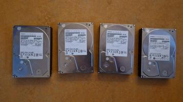 4x Harde schijf 2 TB beschikbaar voor biedingen