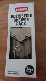 Rotisserie skewer rack Grill Guru bbq kamado bastard kebab, Ophalen of Verzenden, Zo goed als nieuw