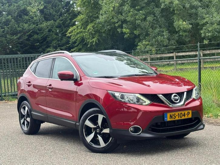 Nissan Qashqai 1.2 N-Connecta /Automaat/Pano/Navi/Camera, Auto's, Nissan, Bedrijf, Te koop, Qashqai, 360° camera, ABS, Achteruitrijcamera