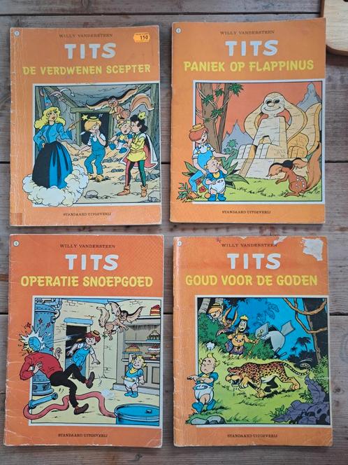 Tits Strips - Willy Vandersteen - 12 stuks, Boeken, Stripboeken, Gelezen, Meerdere stripboeken, Ophalen of Verzenden