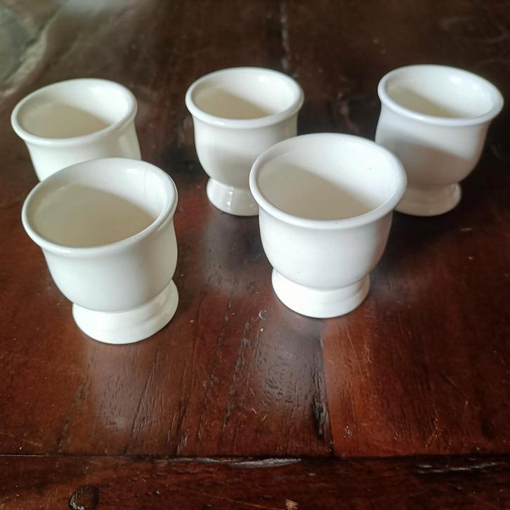 Eierdopjes, Antiek en Kunst, Antiek | Servies compleet, Ophalen of Verzenden