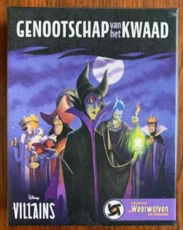 Spel 'genootschap van het kwaad'; Disney Villains; Wakkerdam beschikbaar voor biedingen