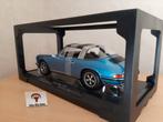 Porsche 911 Targa S 2.4 1973 Blauw-Metallic van Norev 1:18, Auto, Norev, Ophalen of Verzenden, Norev