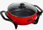 Bestron elektrische partypan dm 26 cm, Ophalen, Zo goed als nieuw, Aluminium, Koekenpan of Braadpan