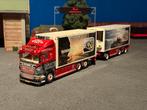 Tekno  hurup scania combi, Hobby en Vrije tijd, Modelauto's | 1:50, Ophalen of Verzenden, Zo goed als nieuw, Bus of Vrachtwagen
