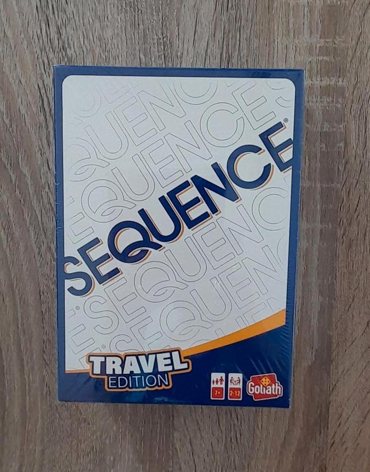 Sequence Travel Edition - nieuw, geseald., Hobby en Vrije tijd, Gezelschapsspellen | Overige, Nieuw, Een of twee spelers, Drie of vier spelers