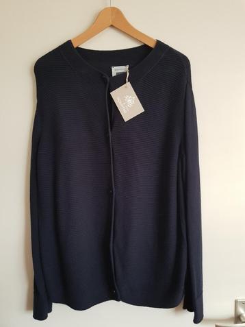 Marc O'Polo marine blauw bio katoenen vest maat L NIEUW! beschikbaar voor biedingen
