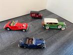4 x modelauto 1:43 bmw 327 lincoln 1928 cabrio 1936 spoor 0, Ophalen of Verzenden, Zo goed als nieuw, Auto, Overige merken