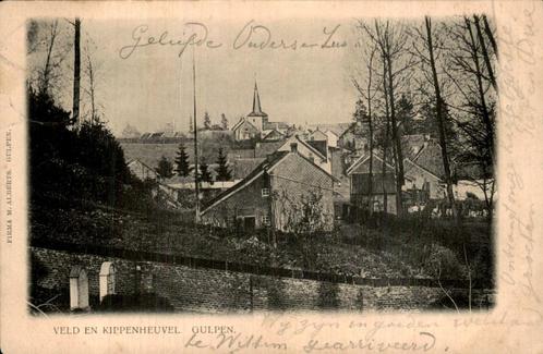 Gulpen - Veld Kippenheuvel, Verzamelen, Ansichtkaarten | Nederland, Gelopen, Limburg, Voor 1920, Verzenden