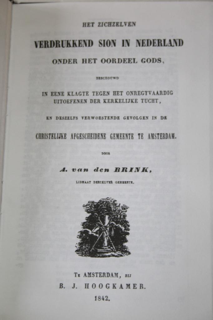 Het zichzelven verdrukkend Sion in Nederland (1842 reprint), Boeken, Godsdienst en Theologie, Gelezen, Christendom | Protestants