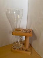Pauwel kwak bierglas in houten houder, Verzamelen, Biermerken, Ophalen of Verzenden, Gebruikt, Glas of Glazen, Overige merken