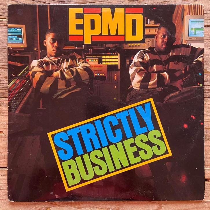 EPMD ‎– Strictly Business (OG press USA '88, Hip Hop), Cd's en Dvd's, Vinyl | Hiphop en Rap, Gebruikt, 1985 tot 2000, 12 inch