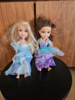 Frozen Poppen Set - Elsa en Anna, Ophalen of Verzenden, Gebruikt, Overige typen