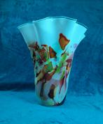 Kleurrijke grote zakdoekvaas, Antiek en Kunst, Kunst | Designobjecten, Ophalen of Verzenden