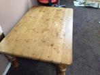 Grenen tafel. Maat 120cm bij 80 cm, Ophalen of Verzenden, Gebruikt, Schilderij, 75 cm of meer