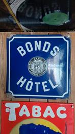 Emaille reclamebord te koop/ruil, Ophalen of Verzenden, Gebruikt, Reclamebord