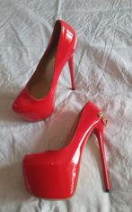 Sexy hoge hakken high heels. Mt.39 / 40, Ophalen of Verzenden, Zo goed als nieuw, Rood, Schoenen met hoge hakken