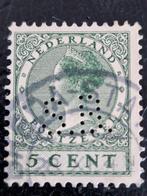 Nederland 1924 - nvph 149 -  Koningin Wilhelmina perfin - A1, Postzegels en Munten, Postzegels | Nederland, Ophalen of Verzenden
