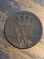 1827 Willem I 1 Cent, Postzegels en Munten, Munten | Nederland, Ophalen of Verzenden, Koning Willem I, 1 cent, Losse munt