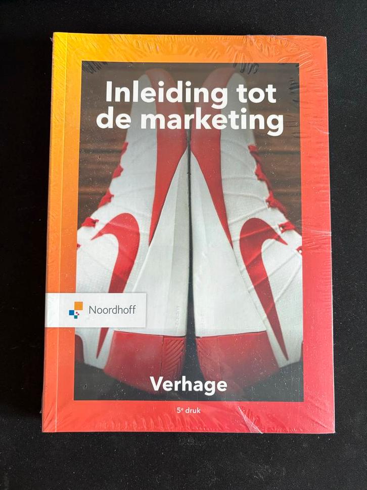 Inleiding tot de marketing - Verhage, Boeken, Economie, Management en Marketing, Nieuw, Economie en Marketing, Ophalen of Verzenden