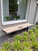Eiken Tuinbank 50x250cm - Nieuw, Tuin en Terras, Ophalen of Verzenden, Nieuw, Hout