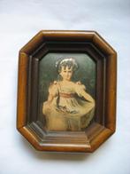 Miss Murray Thomas Lawrence 8-Kantig Houten Lijstje Vintage, Ophalen of Verzenden