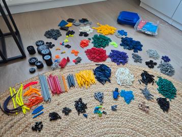 Grote set K'nex, Knex inclusief veel bouwboekjes beschikbaar voor biedingen