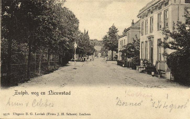 Zutph. weg en Nieuwstad Lochem -beschreven, Verzamelen, Ansichtkaarten | Nederland, Ongelopen, Noord-Brabant, 1920 tot 1940, Verzenden