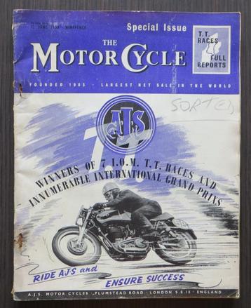 The Motor Cycle 12 June 1958 (o.a. TT Man full race reports) beschikbaar voor biedingen