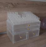 Makeup organizer, Ophalen of Verzenden, Zo goed als nieuw, Gehele gezicht, Toebehoren