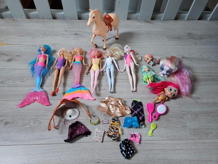 Barbie poppen collectie, Kinderen en Baby's, Speelgoed | Poppen, Gebruikt, Barbie, Ophalen of Verzenden