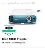 BenQ TK800 4K Projector, Audio, Tv en Foto, Beamers, Ophalen, Gebruikt, BenQ, DLP