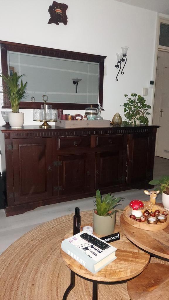 Tv kast & Dressoir - 2 meter lang, Huis en Inrichting, Kasten | Dressoirs, Gebruikt, 200 cm of meer, 50 tot 75 cm, Met lade(s)